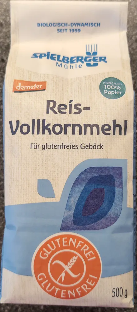 Reis-Vollkornmehl