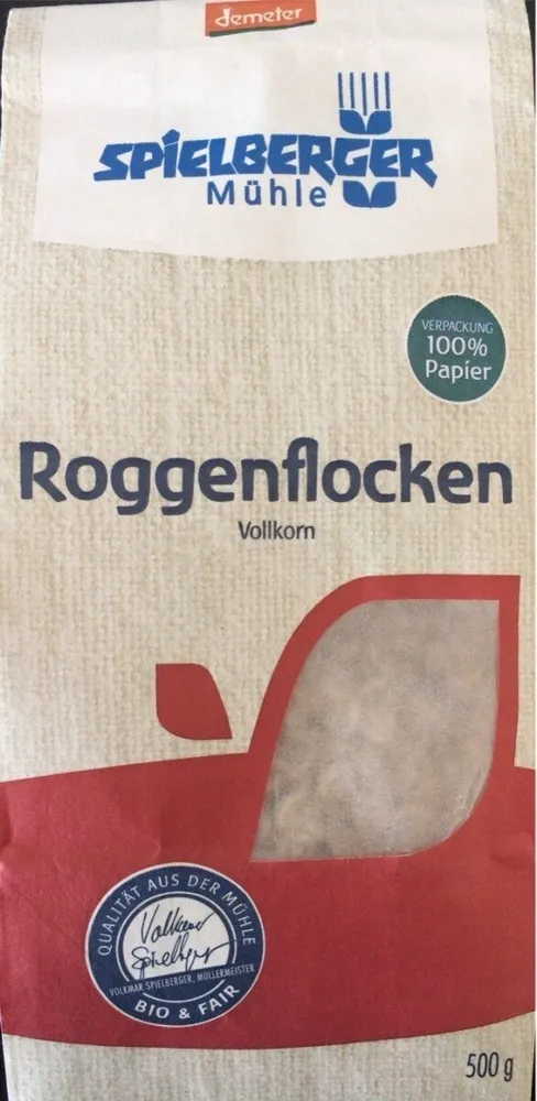 Roggenflocken Vollkorn