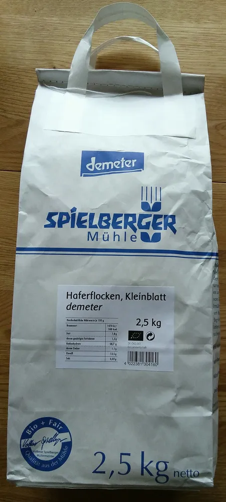 Haferflocken Kleinblatt