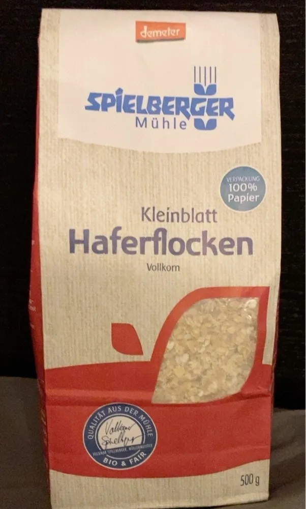 Kleinblatt Haferflocken Vollkorn