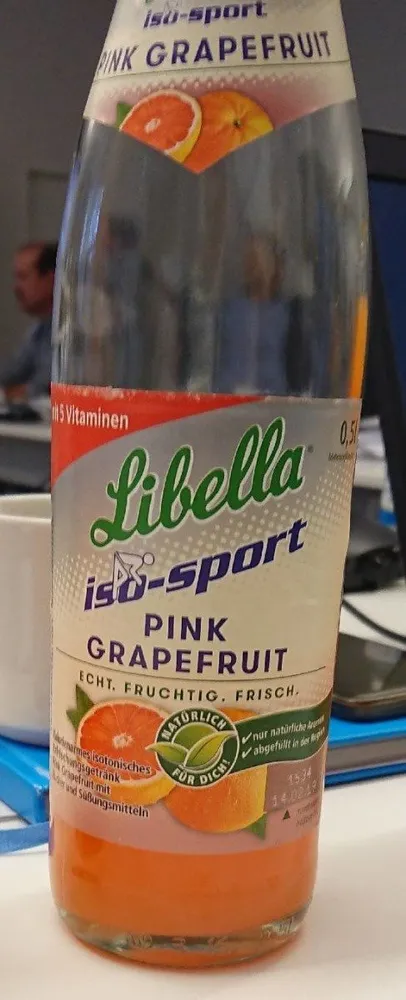 Isosport Pink grapefruit