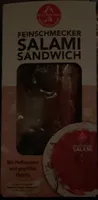 Feinschmecker salami sandwich
