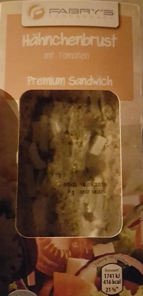 Hahnchenbrust Sandwich