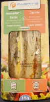 Sandwich Maasdamer-Rucola / Caprese