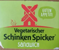 Vegetarischer Schinken Spicker® Sandwich