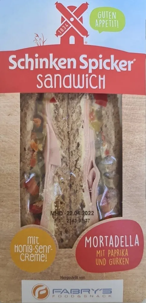 Schinken Spicker Sandwich