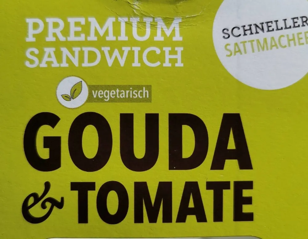 Premium Sandwich Gouda & Tomate, Gouda & T...