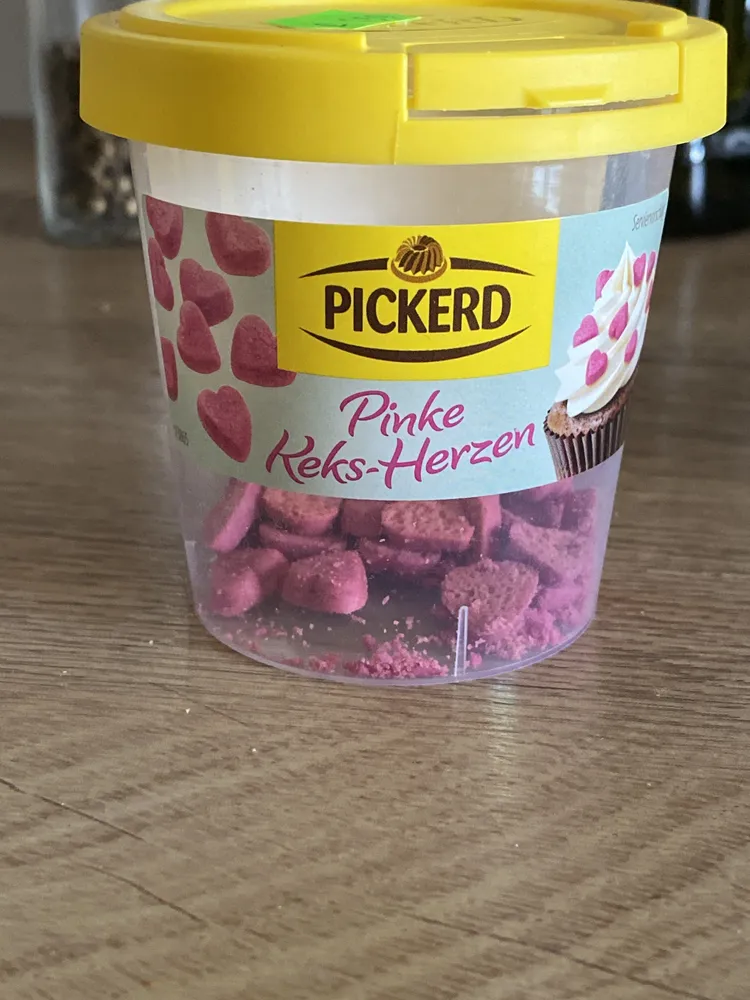 Pinke Keks-herzen