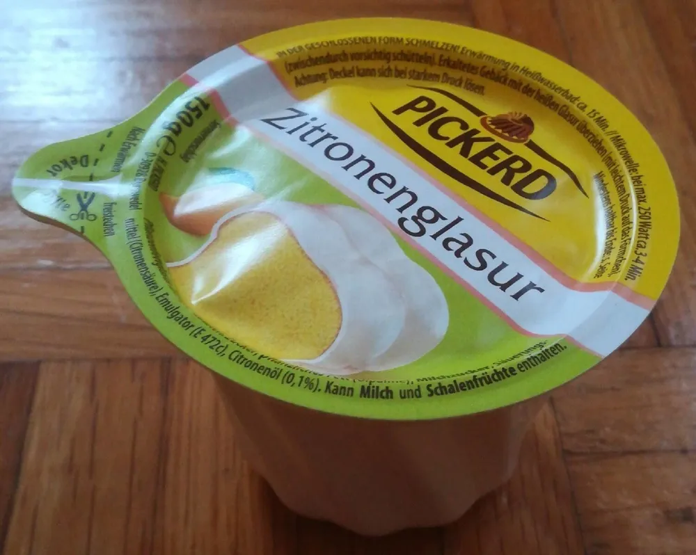 Zitronenglasur