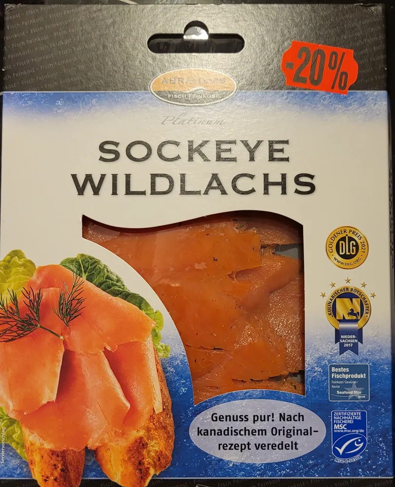 Sockeye Wildlachs