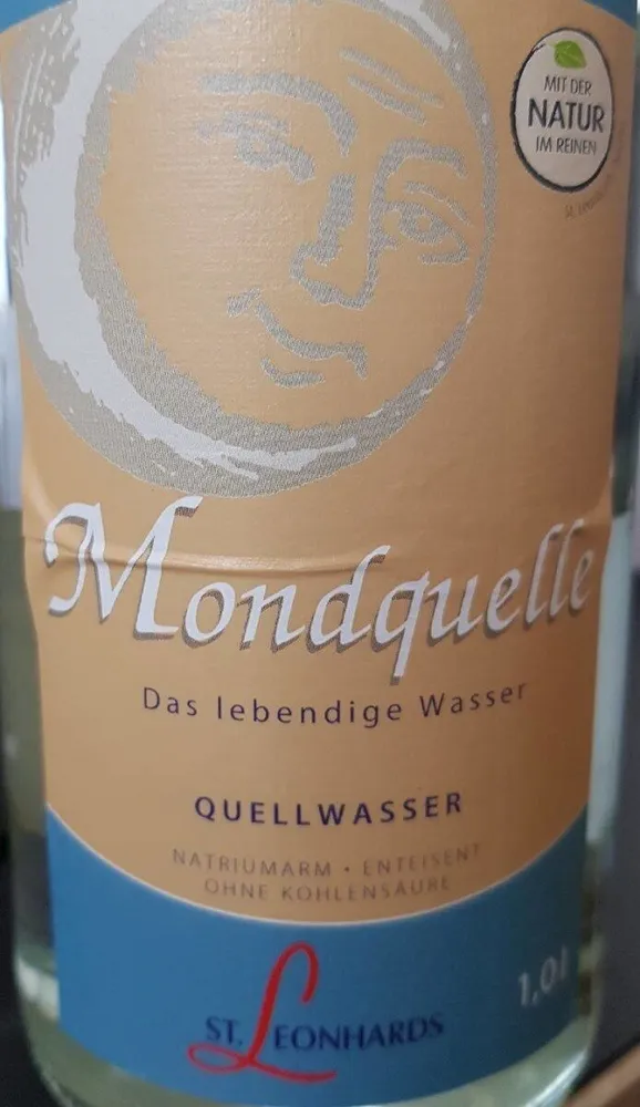 Getränke Wasser St. Leonhards Mondquelle
