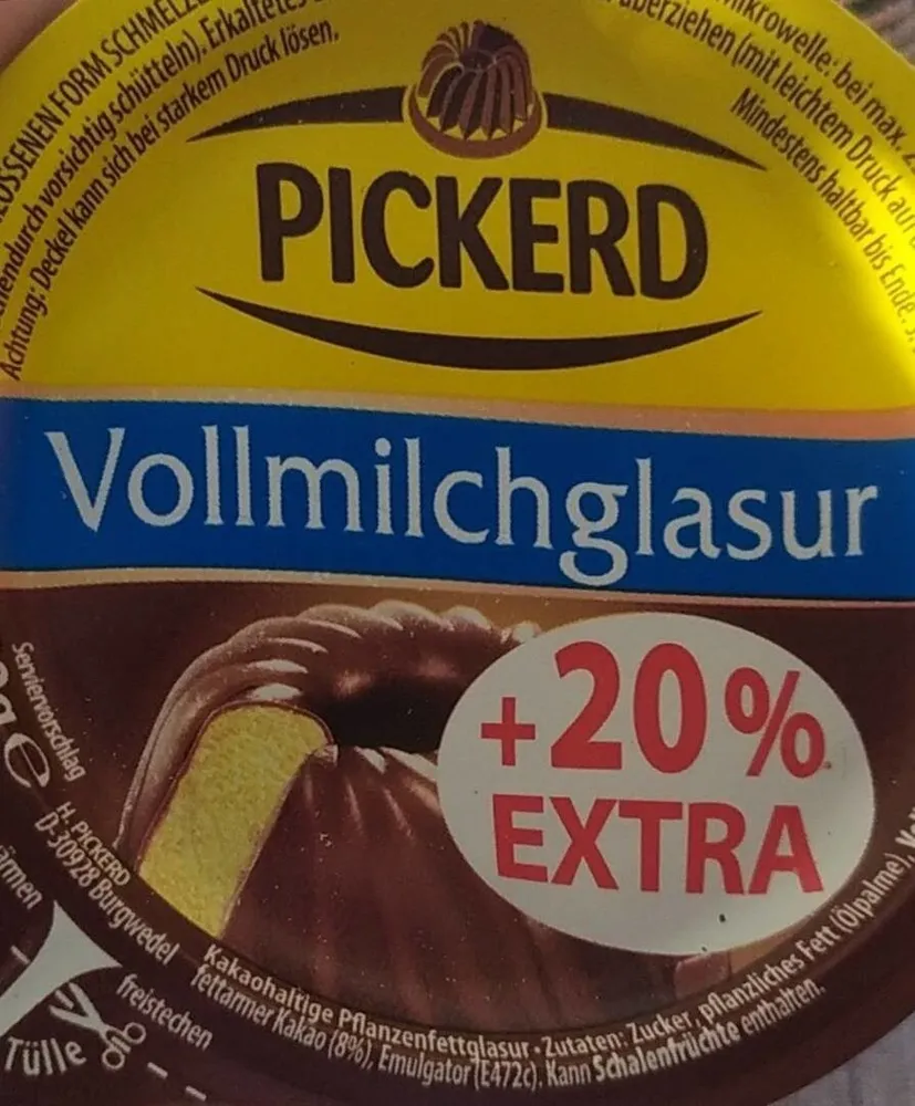 Vollmilchglasur