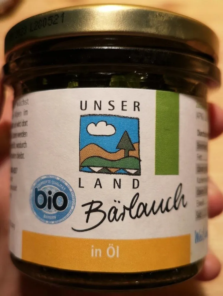 Bärlauch in Öl