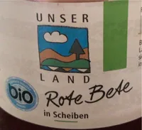 Rote Beete in Scheiben