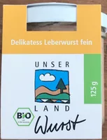 Delikatess Leberwurst fein