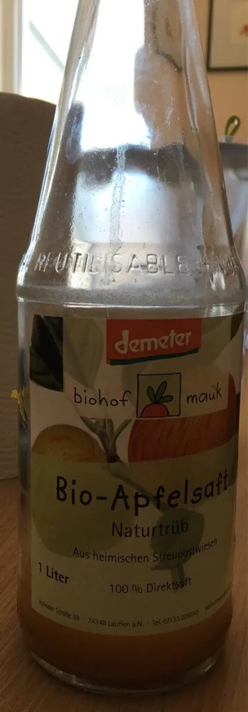 Bio-Apfelsaft