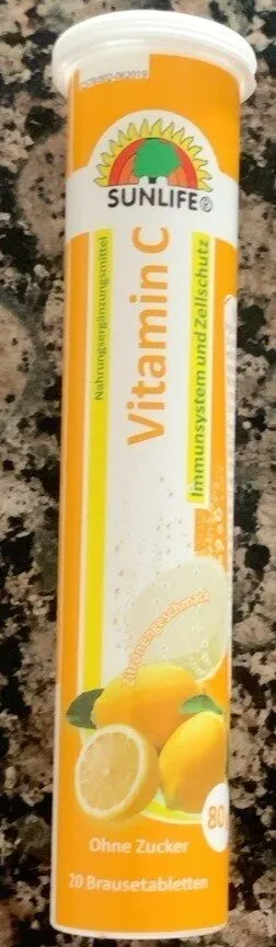 Sunlife Vitamin C Brausetabletten (20 ST. ) [MHD 03 / 2017]