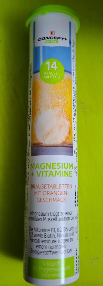 magnesium plus Vitamine