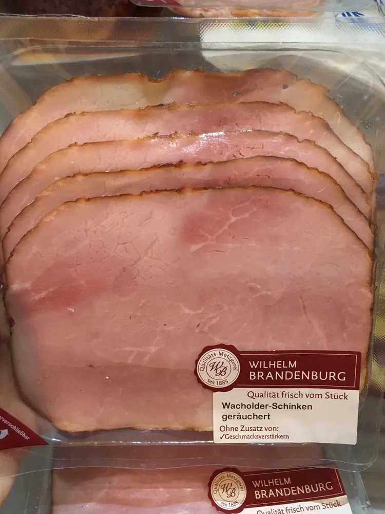 Wacholder-Schinken geräuchert