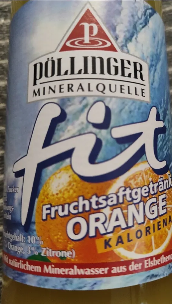 fit Orange Limonade kalorienarm