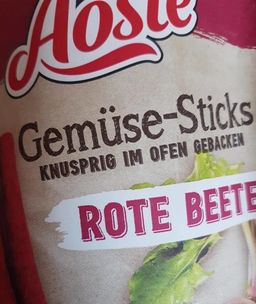 Gemüse-Sticks