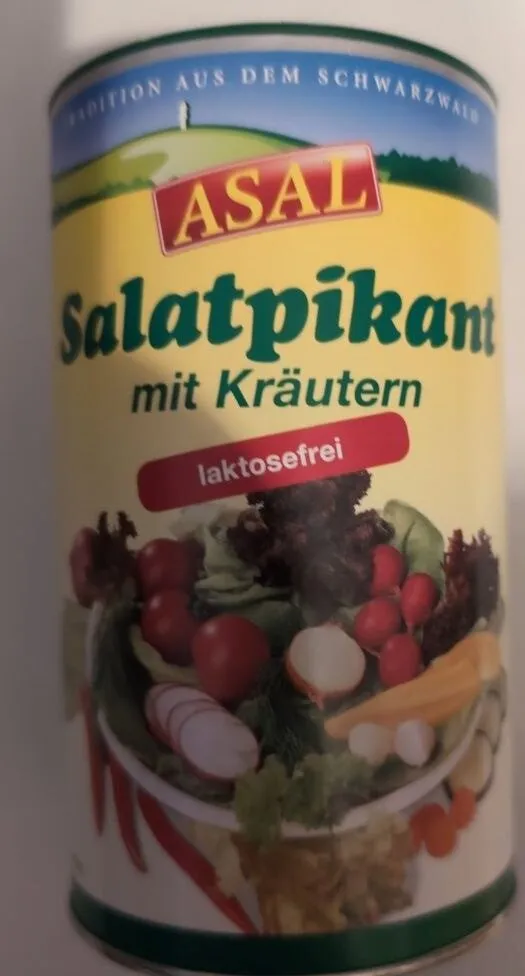 Asal Salatpikant mit Kräutern