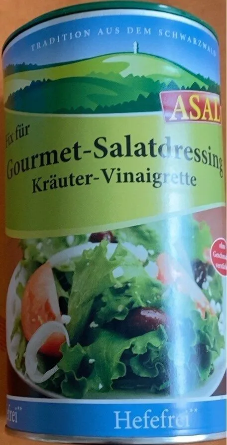 Gourmet-Salatdressing Kräuter-Vinaigrette