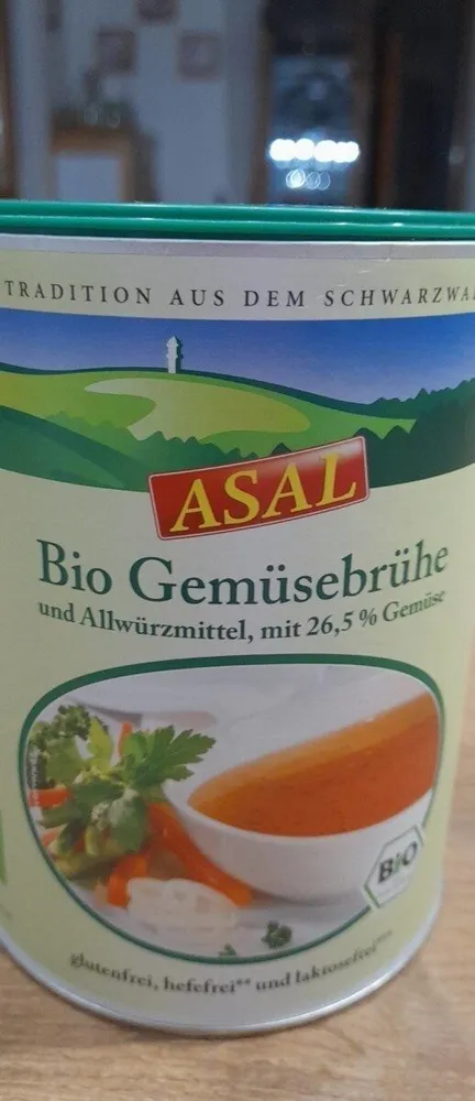 Bio gemusebruhe