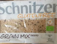 Glutenfrei organic grain mix bread