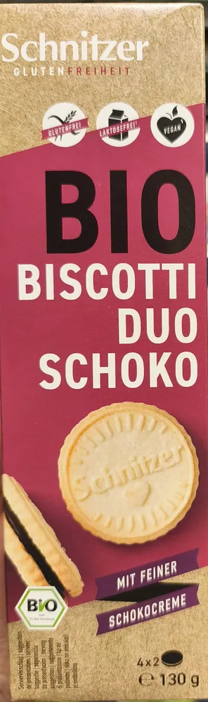 Biscotti duo schoko