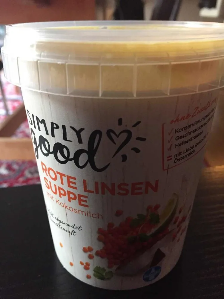 Rote Linsensuppe