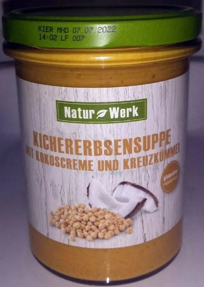 Kichererbsensuppe (mit Kokoscreme & Kreuzkümmel)
