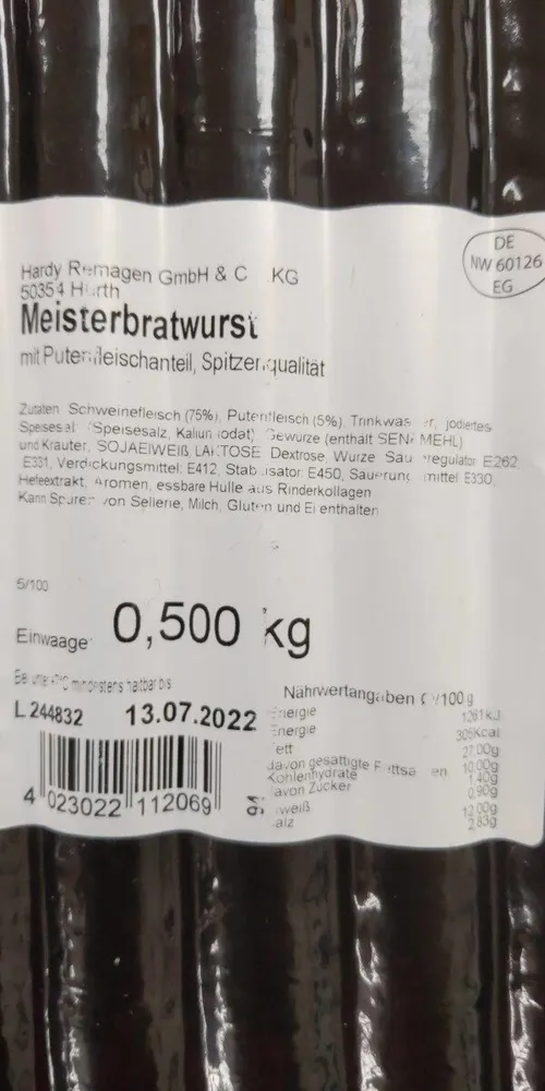 Meisterbratwurst