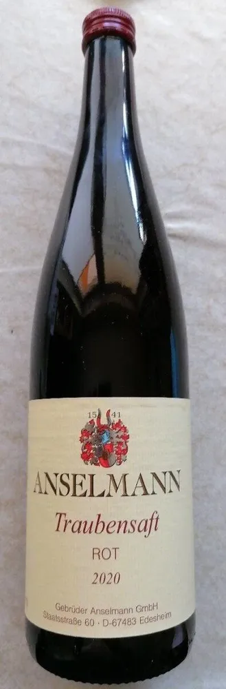 2020er Roter Traubensaft