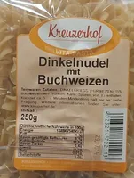 Dinkelnudeln mit buchweizen
