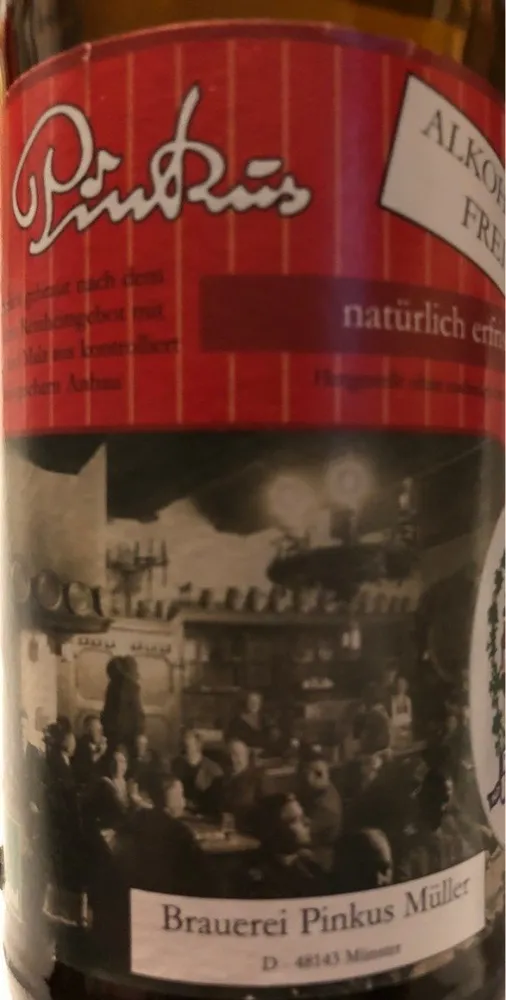 Biere Pinkuss Sans Alcool 33CL