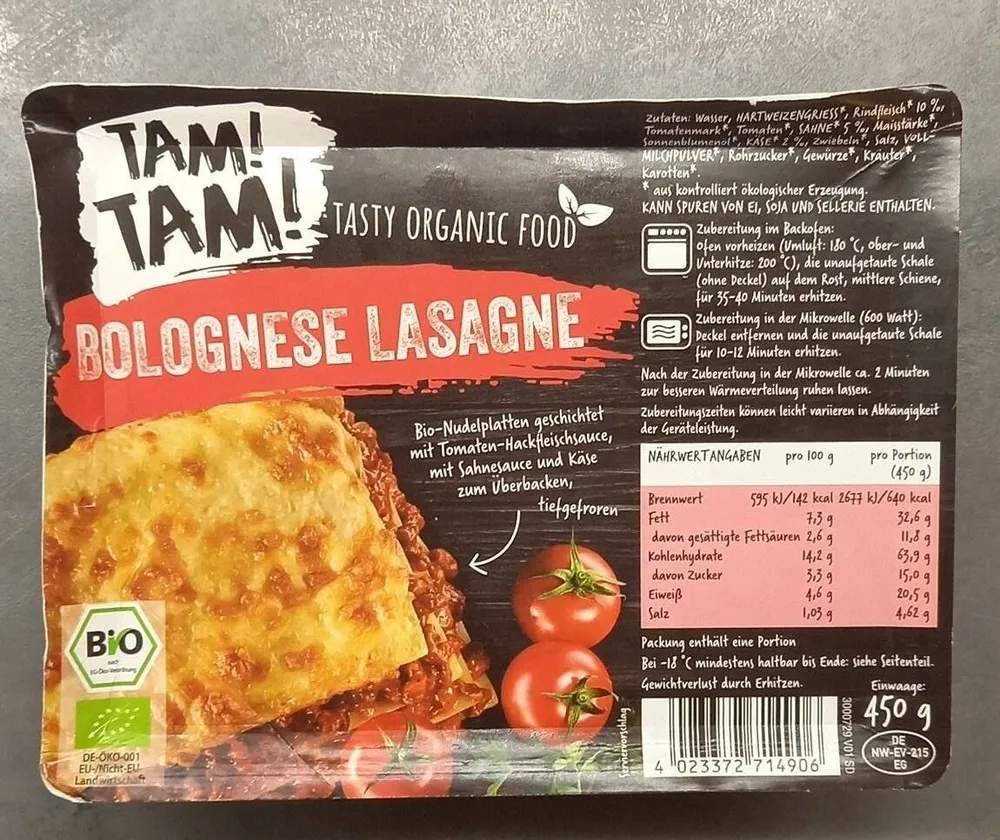 Bolognese Lasagne