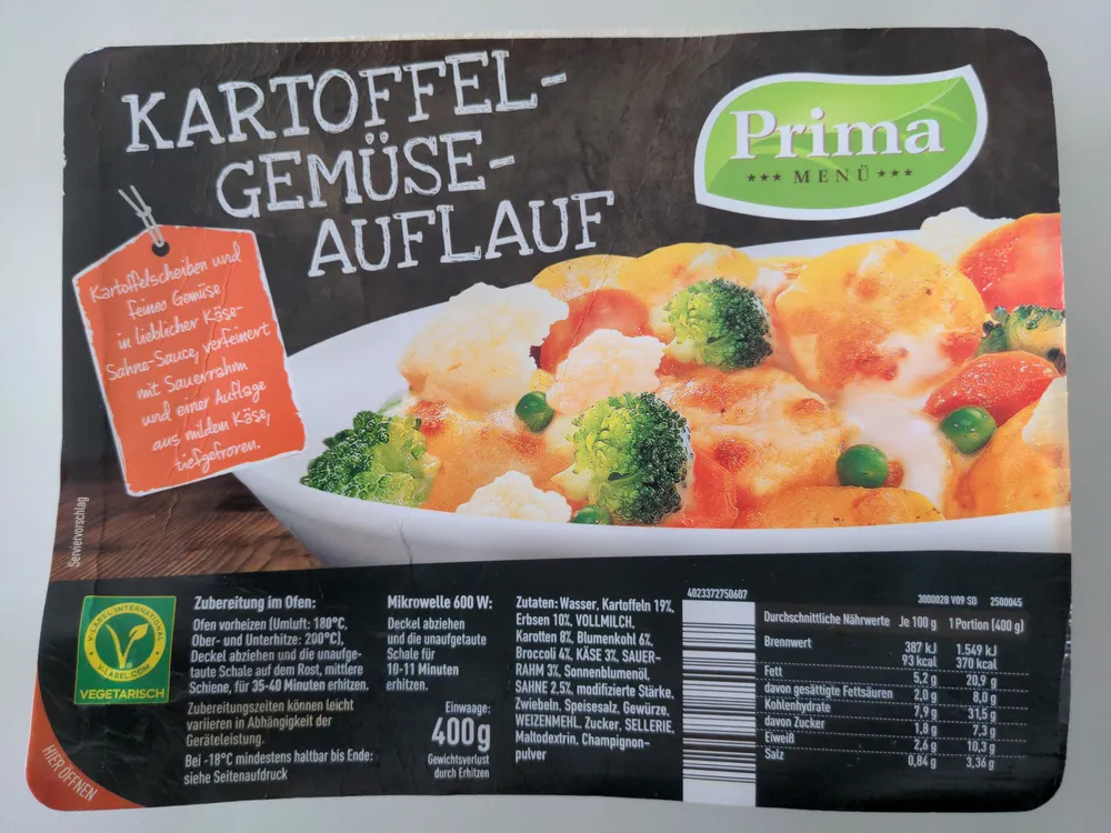 Kartoffel-Gemüse-Auflauf