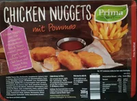 Chicken Nuggets mit Pommes