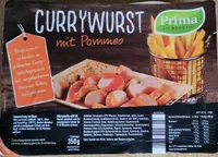 Currywurst mit pommes