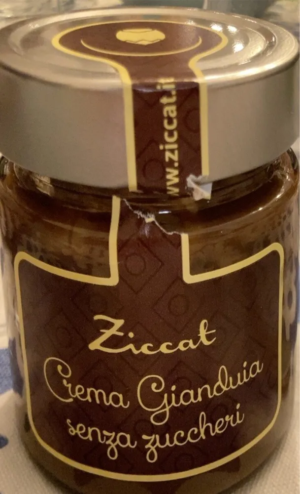 Crema gianduia senza zuccheri