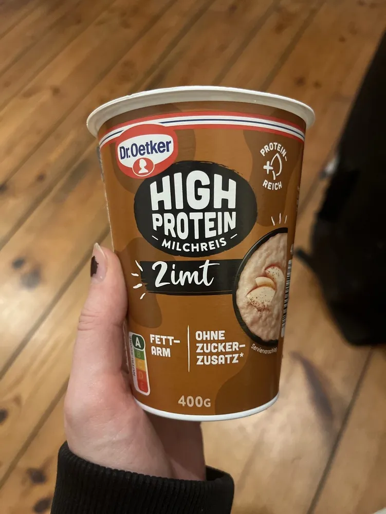 High Protein Milchreis