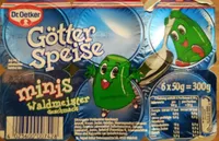 Götterspeise Minis Waldmeister