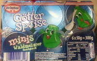 Götterspeise Minis Himbeere