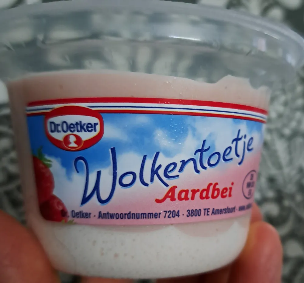 Wolkentoetje aardbei