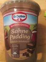 Sahne Pudding Schokolade