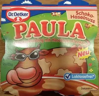 Paula Schoko-Haselnuss Pudding