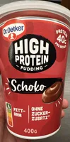 High Protein Pudding Schoko