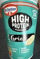 High Protein Pudding Grieß