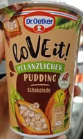 loVe it! Pflanzlicher Pudding Schokolade